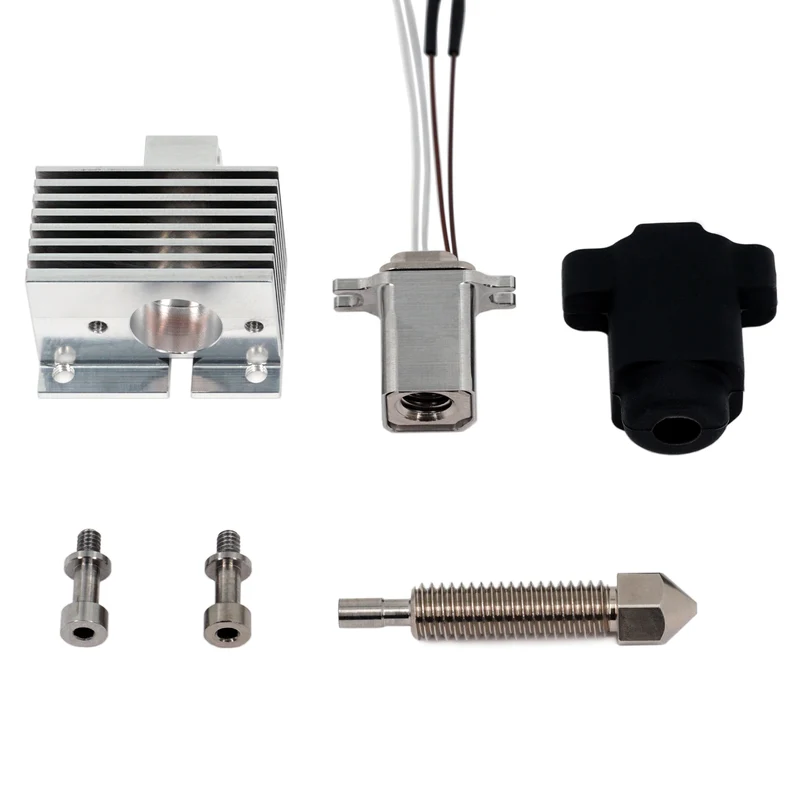 Microswiss FlowTech Hotend für Bambu Lab P1P/P1S – CM2 CHT, gehärtete Spitze, High Flow