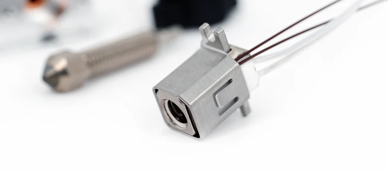 Microswiss FlowTech Hotend für Bambu Lab P1P/P1S – CM2 CHT, gehärtete Spitze, High Flow