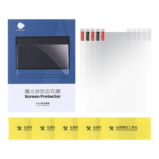 Anycubic Displayschutzfolie 9,25 Zoll LCD (5 Stück)