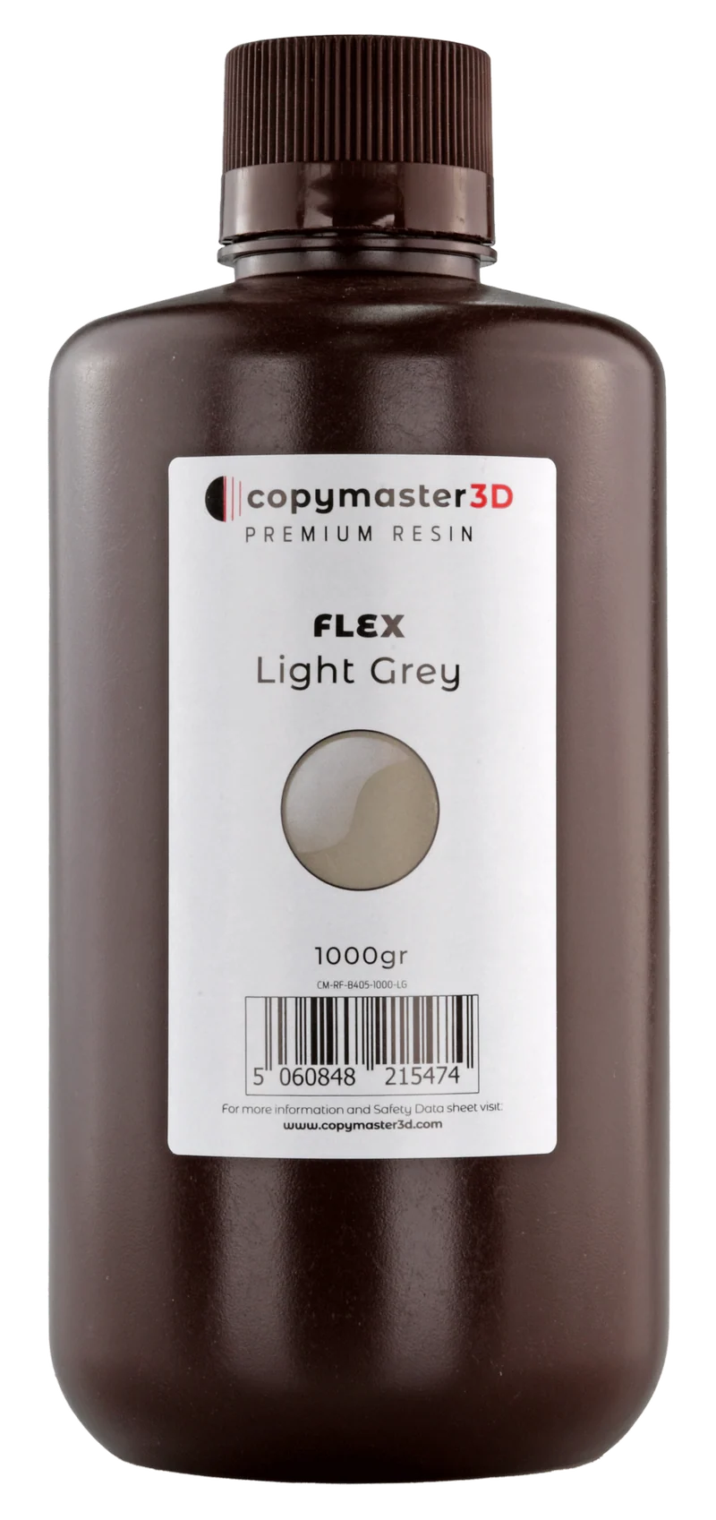 Copymaster3D Flex UV Resin - 1 kg - Hellgrau