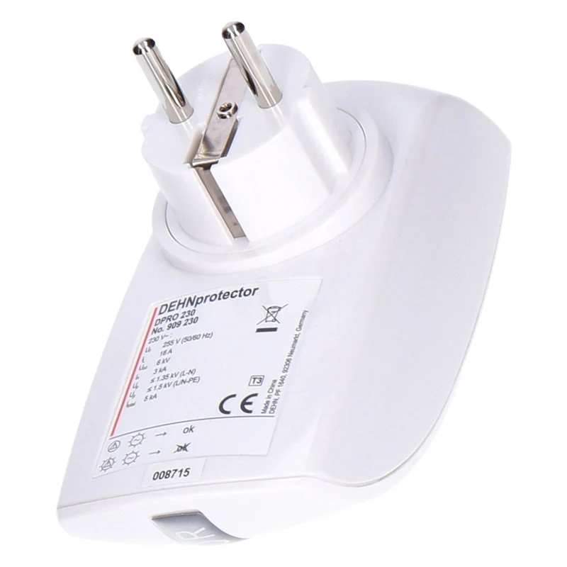 DEHN DPRO 230-Protector Überspannungsschutz-Adapter mit Kindersicherung