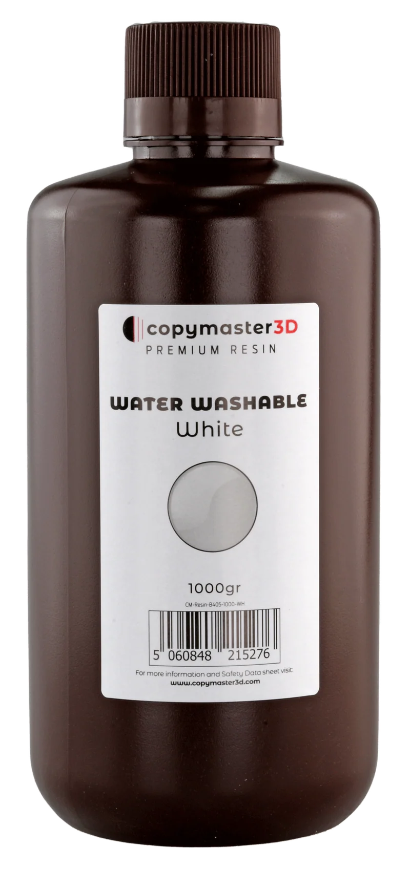 Copymaster3D Water Washable UV Resin 1 kg Weiß