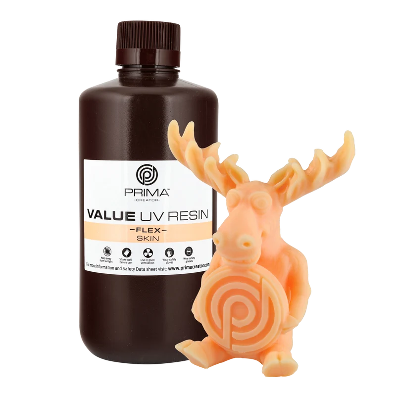 PrimaCreator Value Flex UV Resin 1 kg Skin