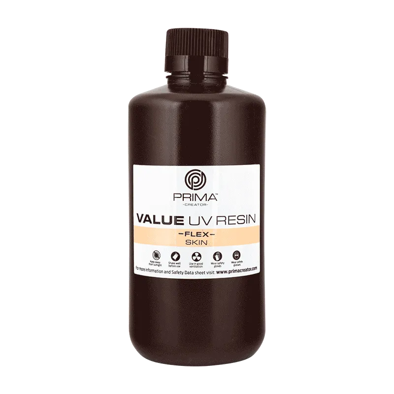 PrimaCreator Value Flex UV Resin 1 kg Skin