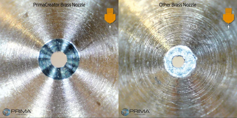 PrimaCreator MK10 Messingdüse 0,2 mm - 1 Stück
