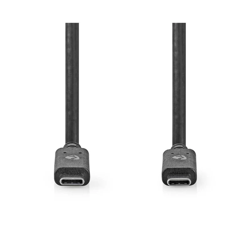 Nedis USB-C 3.2 Kabel 100W 1.0m schwarz