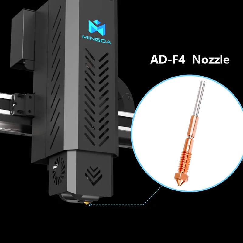Mingda AD-F4 High Coat Düse Kupferlegierung