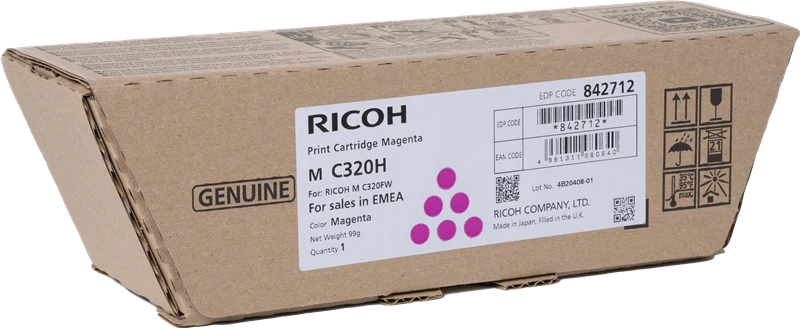 Ricoh M C320H Magenta Toner