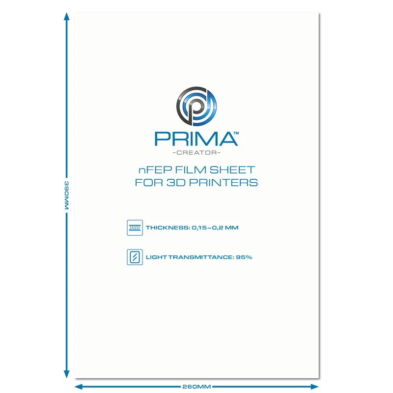 PrimaCreator nFEP Folie 260 x 390 mm