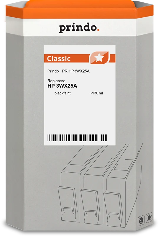 Prindo Classic Druckerpatrone kompatibel mit HP 728 SchwarzMatt