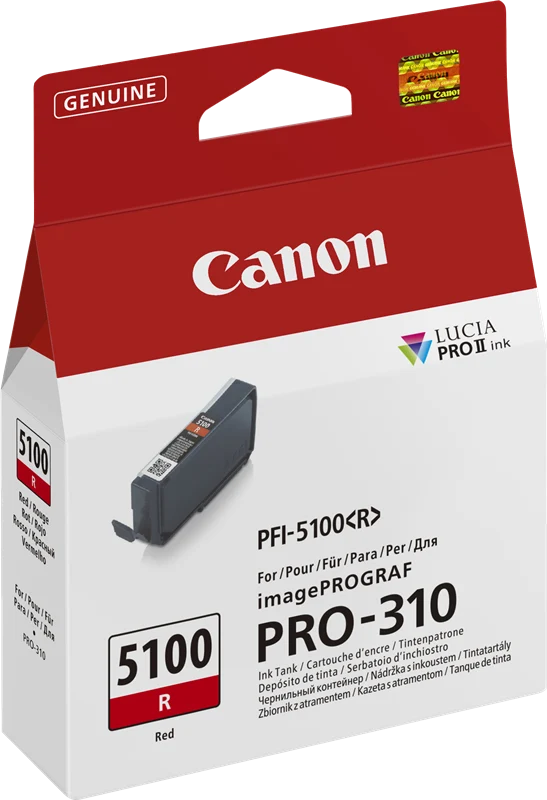 Canon PFI-5100r Rot Druckerpatrone 6958C001