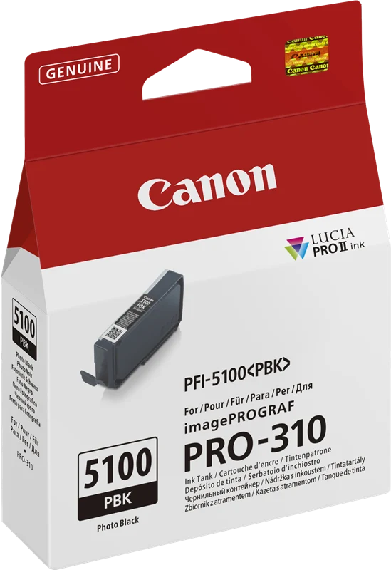 Canon PFI-5100pbk Photo Black Druckerpatrone 6952C001