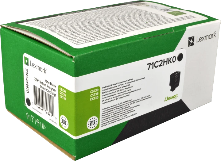 Lexmark 71C2HK0 Schwarz Toner