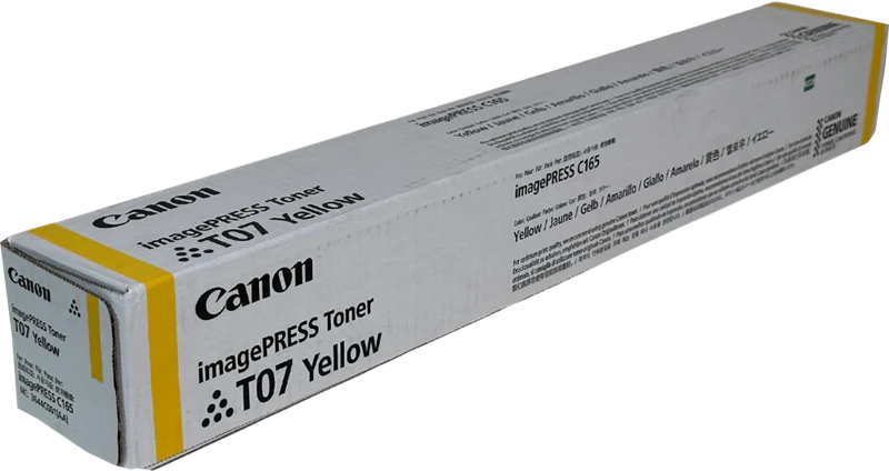 Canon T07 y Gelb Toner