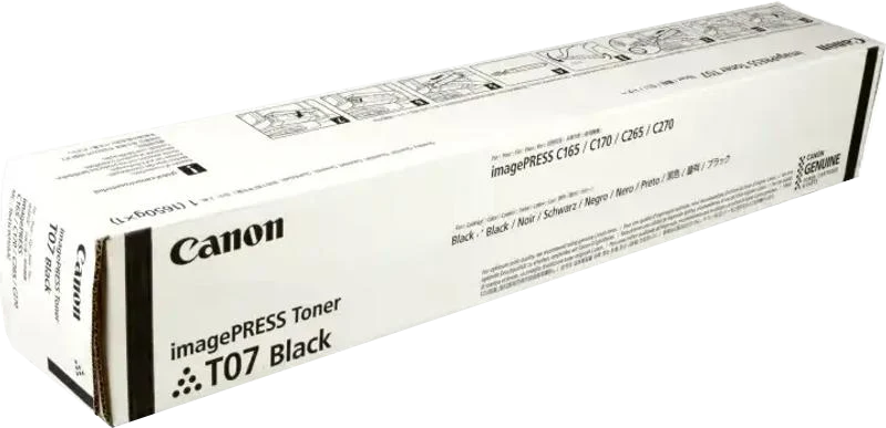 Canon T07 bk Schwarz Toner