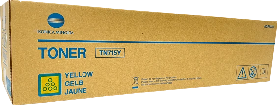 Konica Minolta TN-715Y Gelb Toner