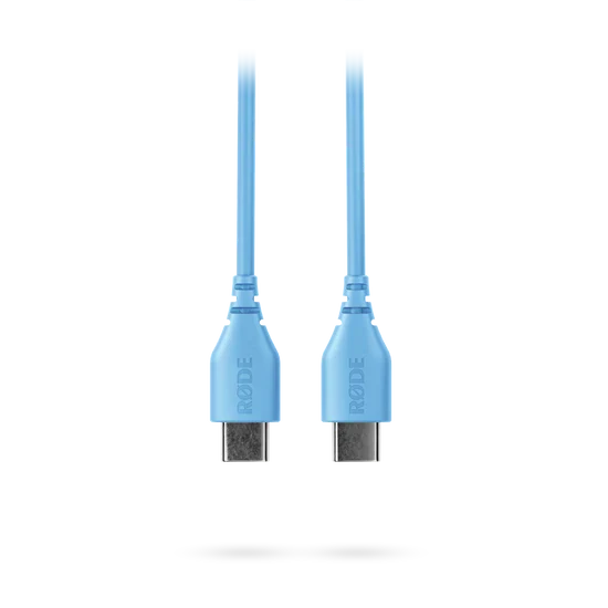 RØDE SC22 30cm USB-C zu USB-C Kabel, Blau