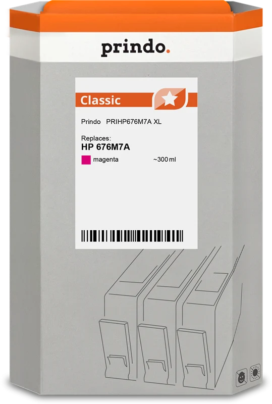 Prindo Classic XL Druckerpatrone kompatibel mit HP 738 XL Magenta