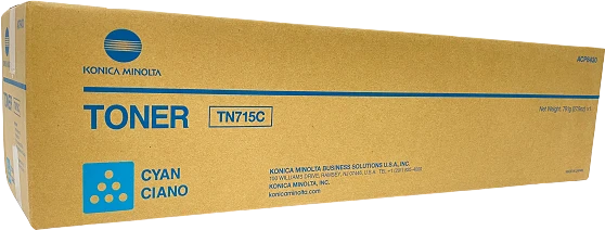 Konica Minolta TN-715C Cyan Toner