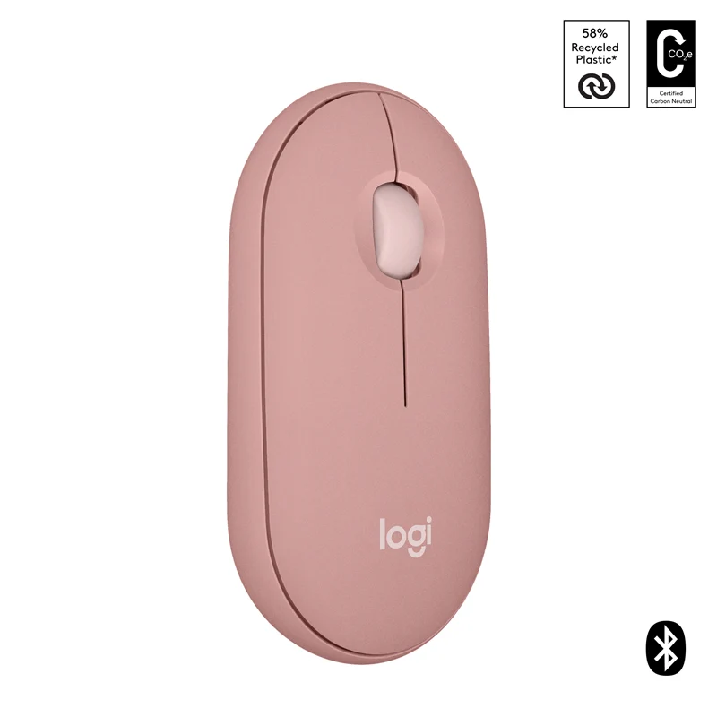 Logitech Pebble Mouse 2 M350s Pink
