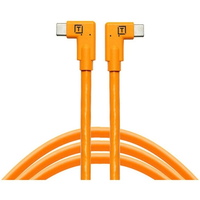 Tether Tools TetherPro USB-C rechter Winkel orange 4,6m