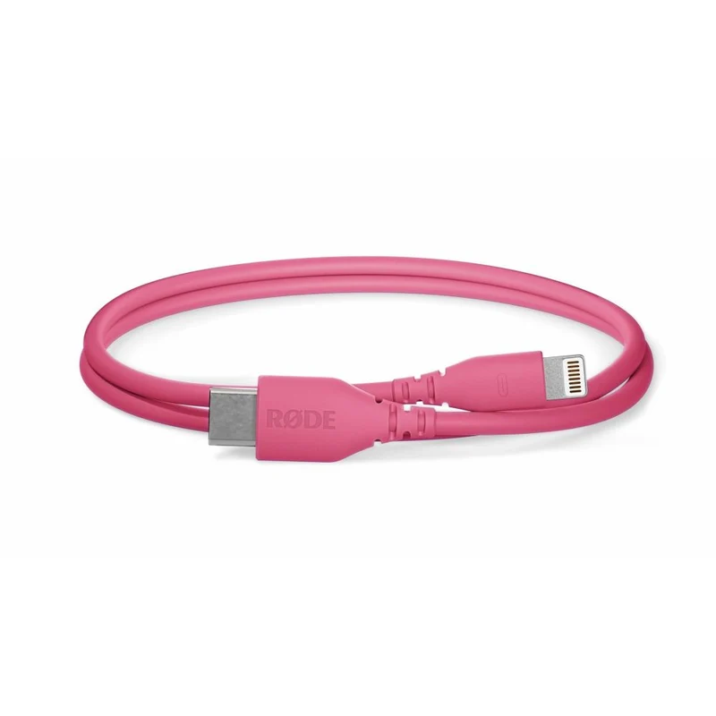 RØDE SC21 30cm USB-C zu Lightning Kabel, rosa