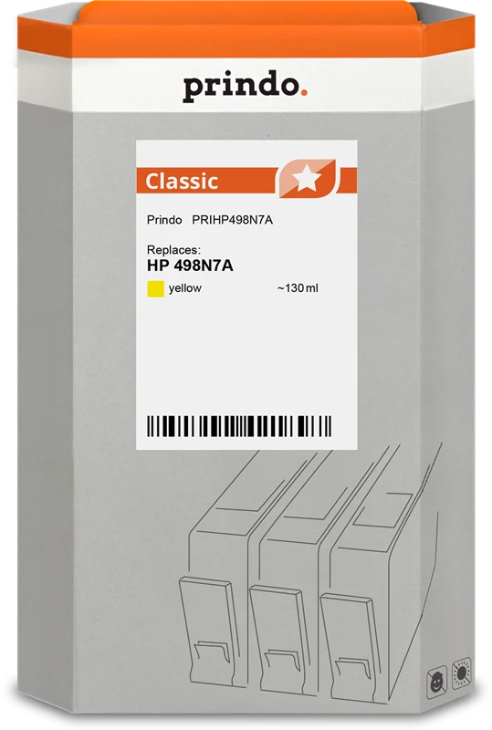 Prindo Classic Druckerpatrone kompatibel mit HP 738 Gelb