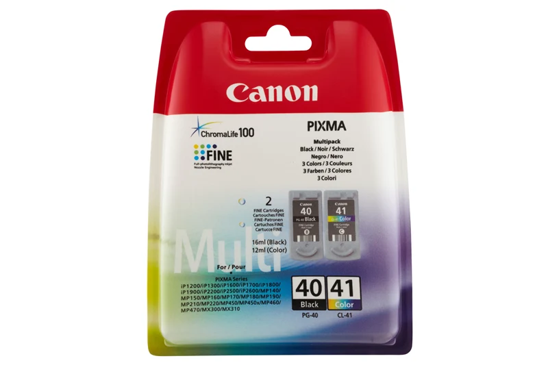 Canon PG-40+CL-41 Multipack Schwarz/mehrere Farben