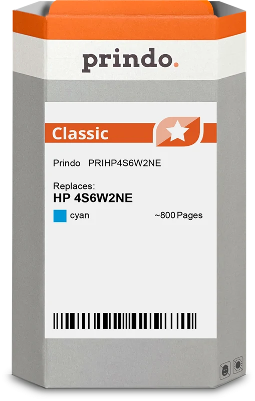 Prindo Classic Druckerpatrone kompatibel mit HP 937 Cyan