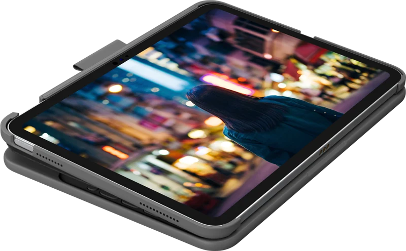 Logitech Slim Folio für iPad (10. Generation) Grau