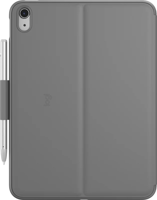 Logitech Slim Folio für iPad (10. Generation) Grau