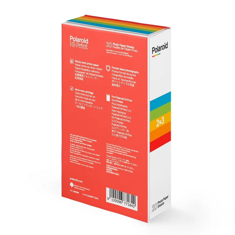 Polaroid Hi-Print 2x3 Cardridge - 20 Blatt