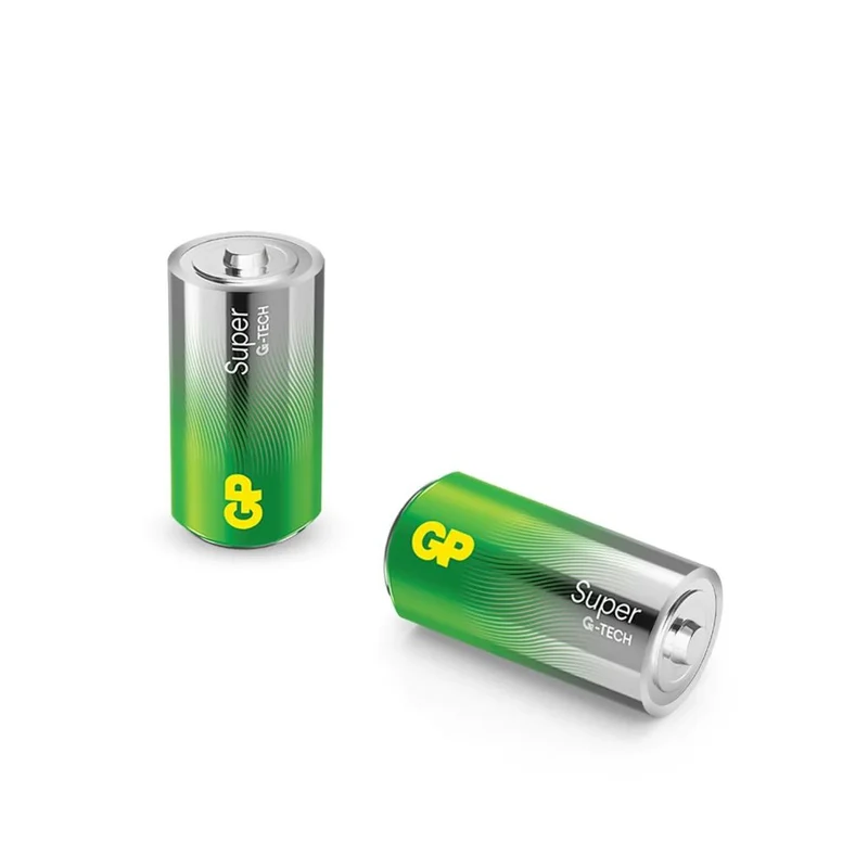 GP Super Alkaline C Baby Batterie kleiner Stab, Blister 2