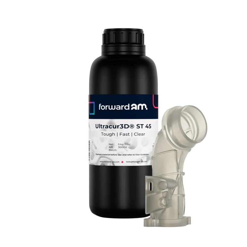 Forward AM Ultracur3D Tough UV Resin ST 45 - Transparent (5 kg)
