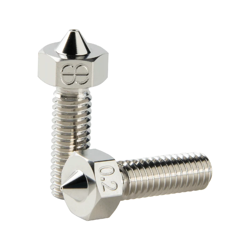 DropEffect XG M4 Threaded Plated Copper Nozzle 0.2 mm