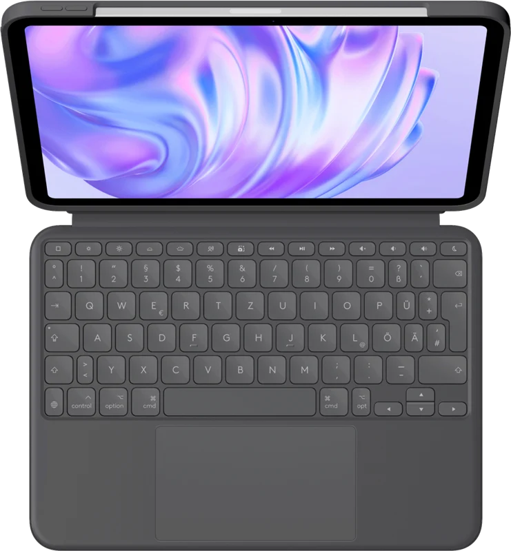 Logitech Combo Touch für iPad Pro 11 Zoll (M4) Graphitgrau