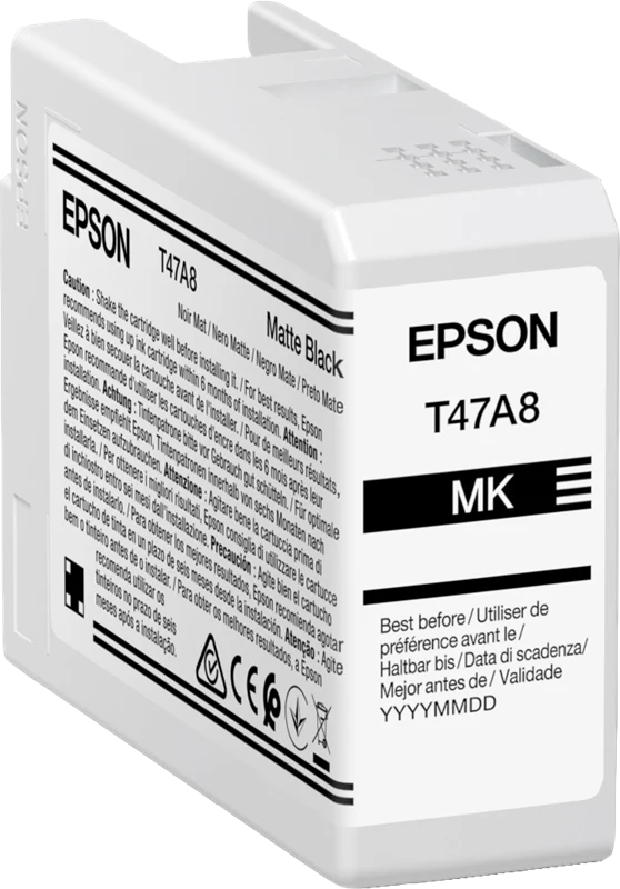 Epson T47A8 Schwarz (Matt) Druckerpatrone C13T47A80N