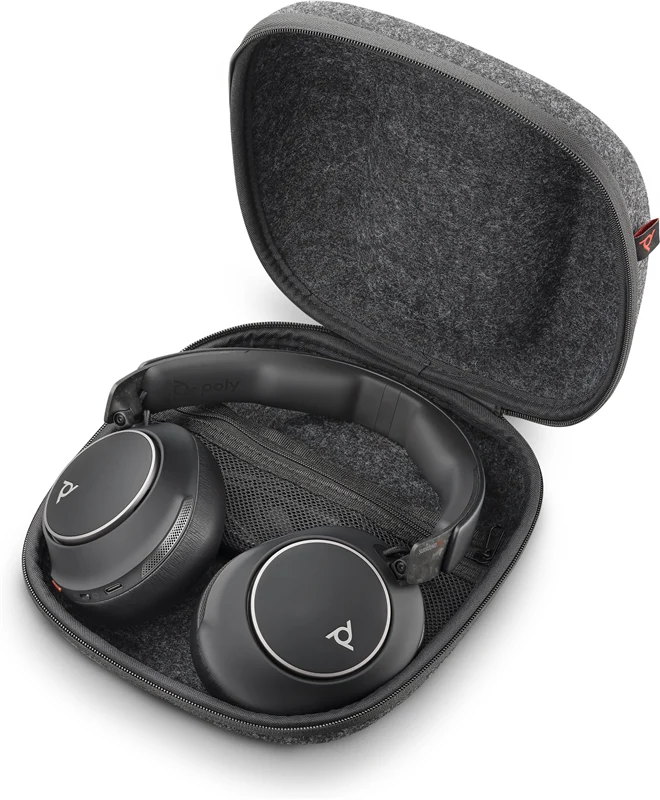 HP Poly Voyager Surround 80 UC Bluetooth Headset ANC Schwarz