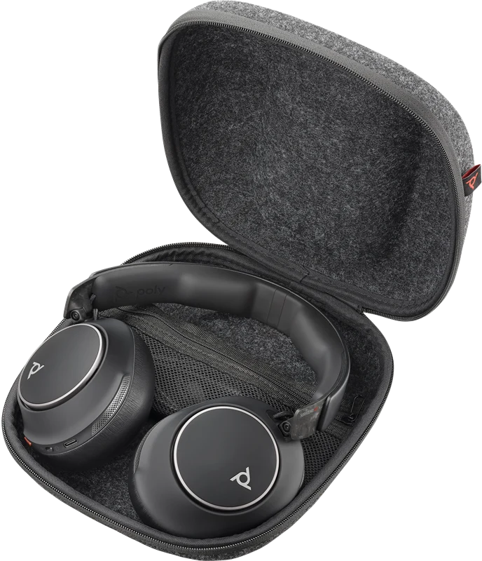 HP Poly Voyager Surround 80 UC Bluetooth Headset ANC Schwarz