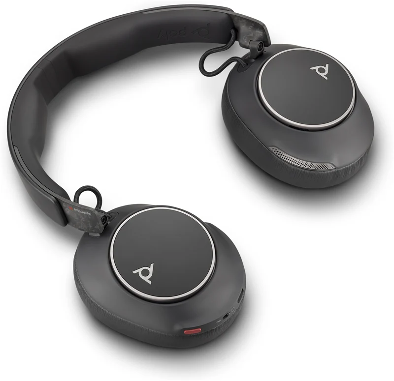 HP Poly Voyager Surround 80 UC Bluetooth Headset ANC Schwarz