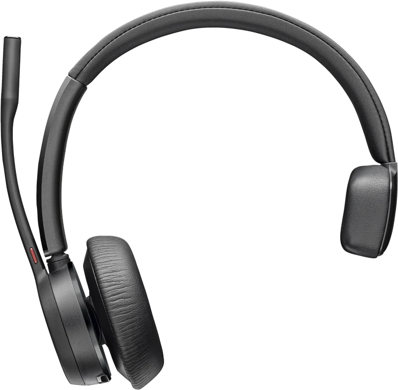 HP Poly Voyager 4310 UC Monaurales Headset +BT700 USB-A Adapter +Ladestation Schwarz