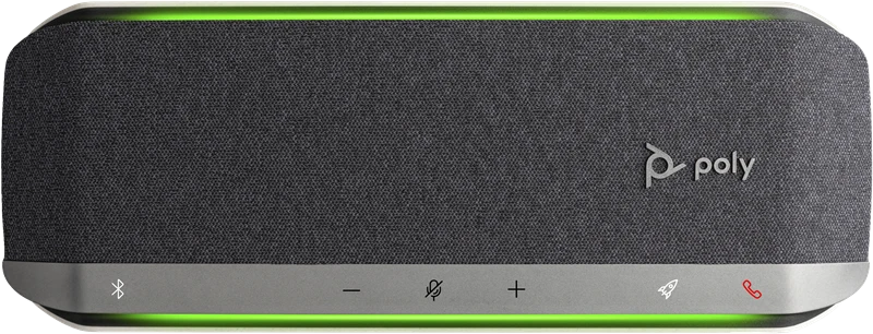 HP Poly Sync 40+M Freisprecheinrichtung-Bluetooth-kabellos, kabelgebunden-USB Silber