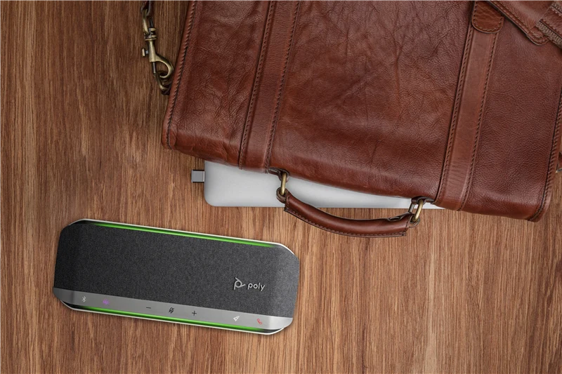 HP Poly Sync 40+M Freisprecheinrichtung-Bluetooth-kabellos, kabelgebunden-USB Silber
