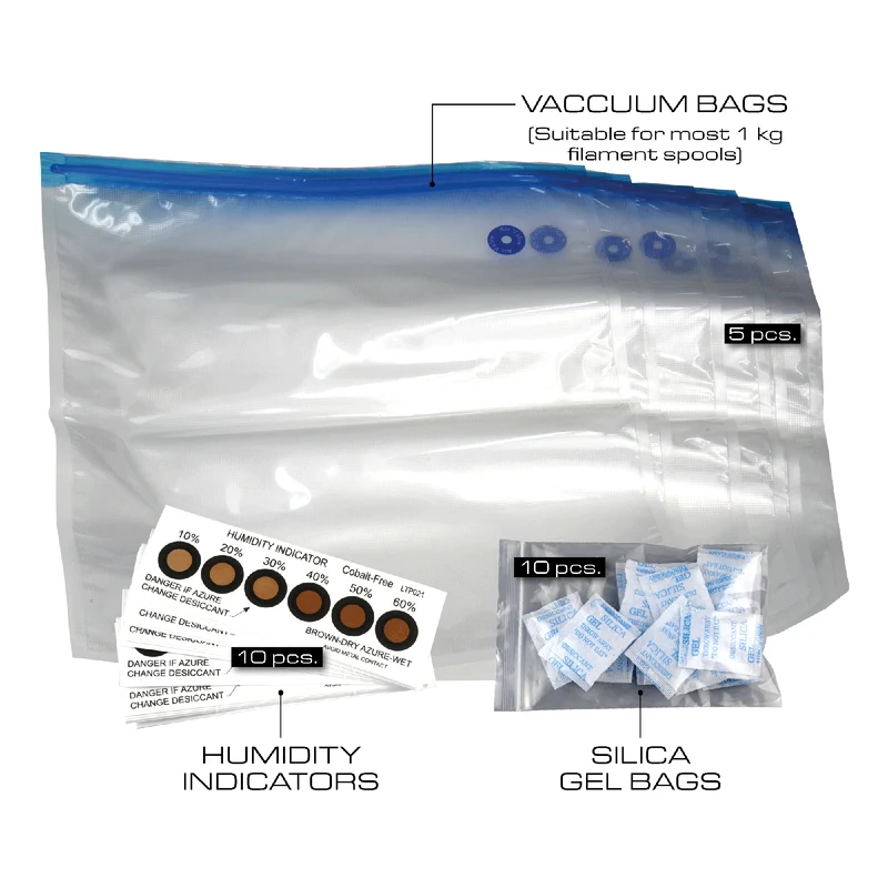 PrimaCreator Filament Storage Bags – 5er-Pack