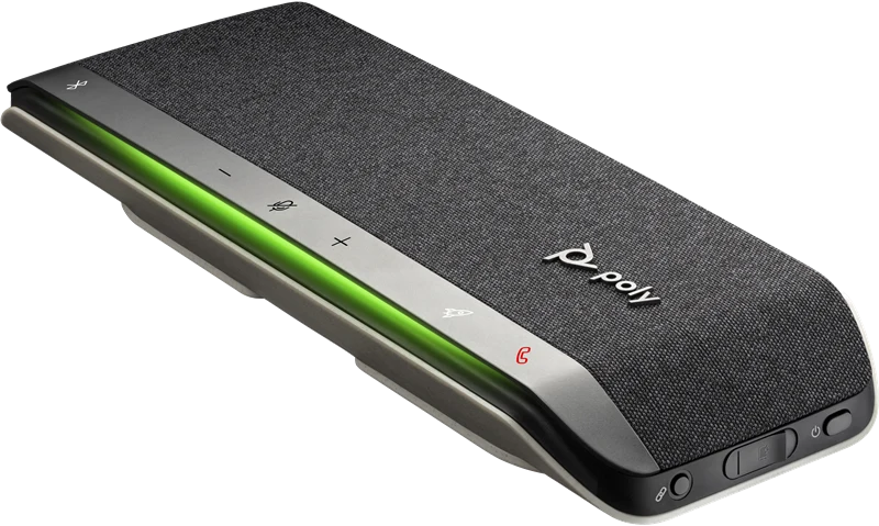 HP Poly Sync 40+ Freisprecheinrichtung-Bluetooth -kabellos, kabelgebunden-USB-A, USB-C Schwarz / Silber