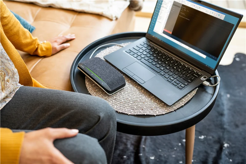HP Poly Sync 10-M Freisprecheinrichtung-kabelgebunden-USB-A, USB-C Silber