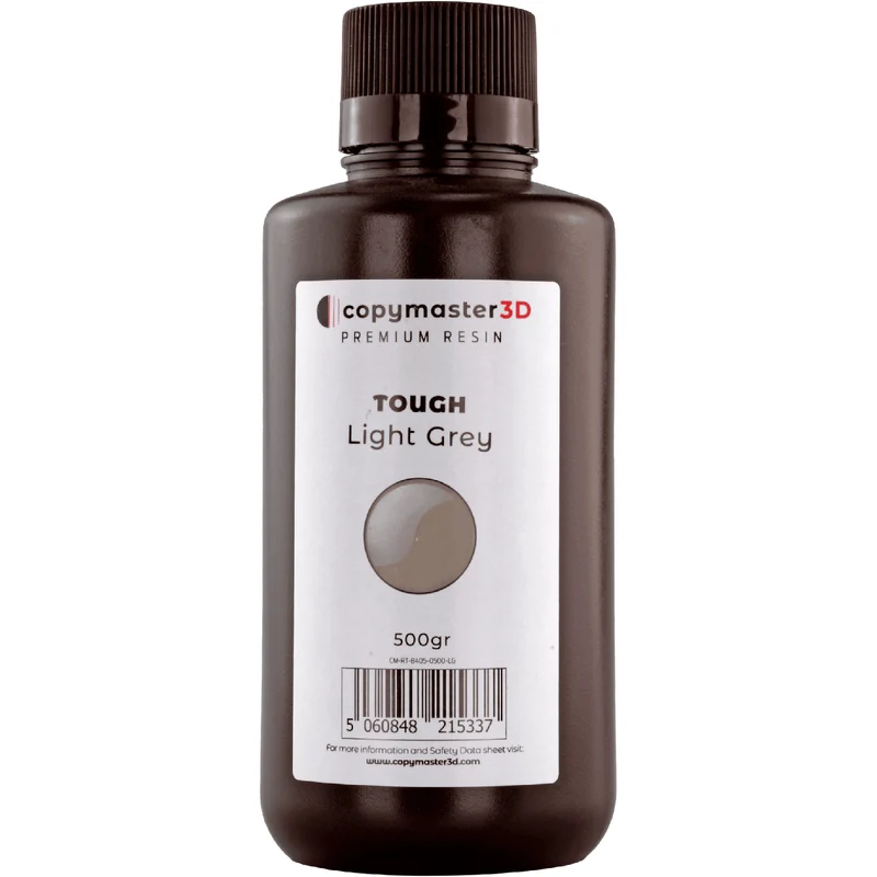 Copymaster3D Tough UV ABS Like Resin – Light Grey 500 g