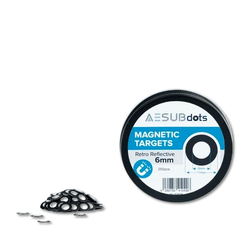 AESUBdots HIGH RETRO Magnetic 6 mm