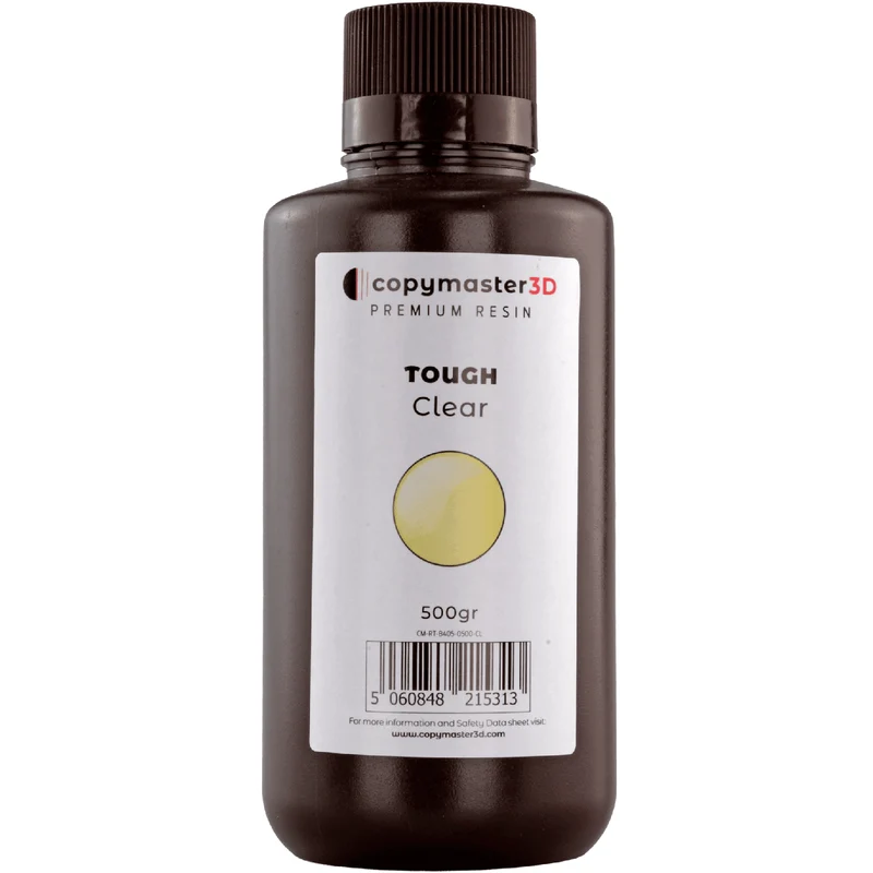 Copymaster3D Tough UV ABS Like Resin 500 g Clear