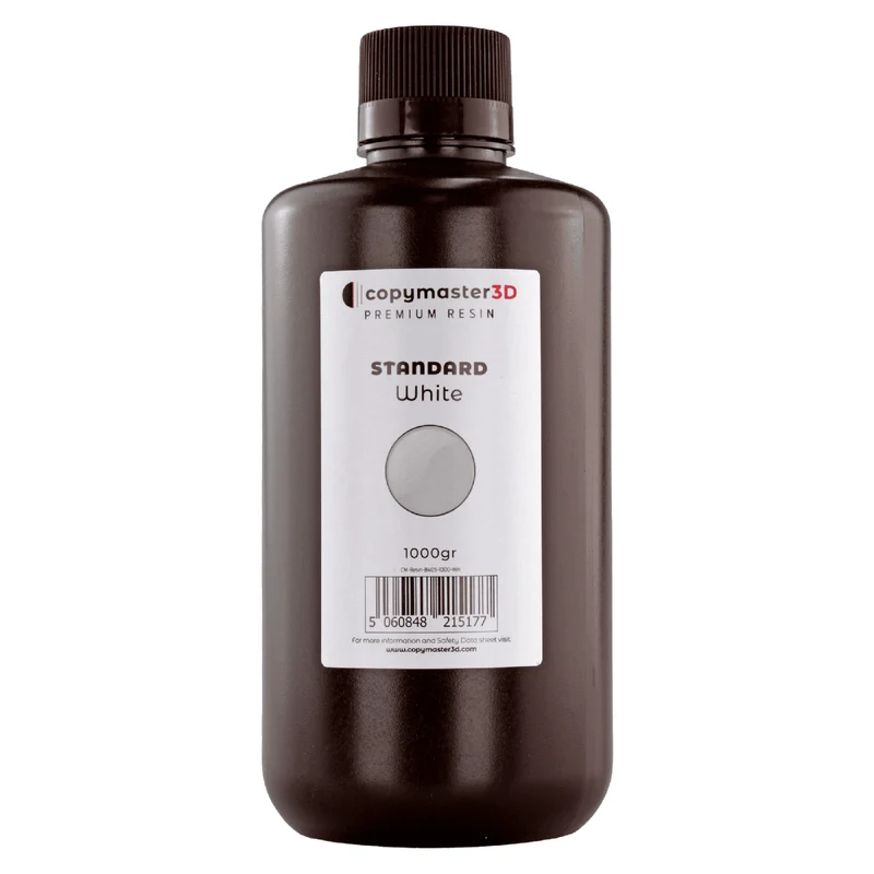 Copymaster3D Standard UV Resin – 1 kg, Weiß